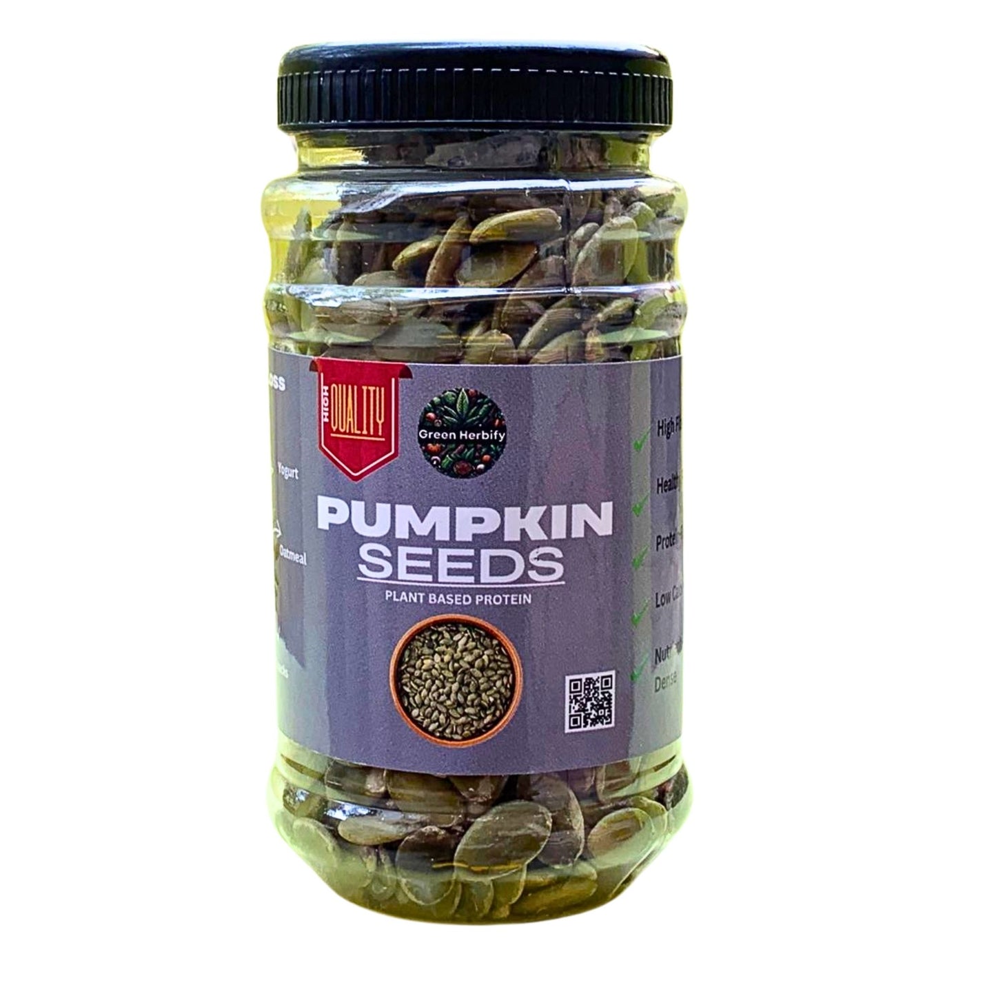 Green Pumpkin Seeds Without Shell | Kadu K Beej Unshelled | Pumpkin Seed for Eating 200 Grams